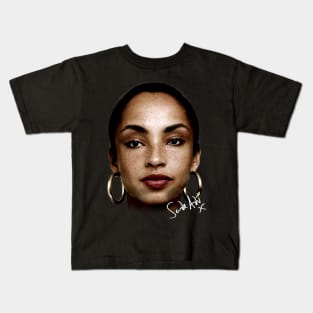 Vintage Sade Adu 80s 90s Style Kids T-Shirt